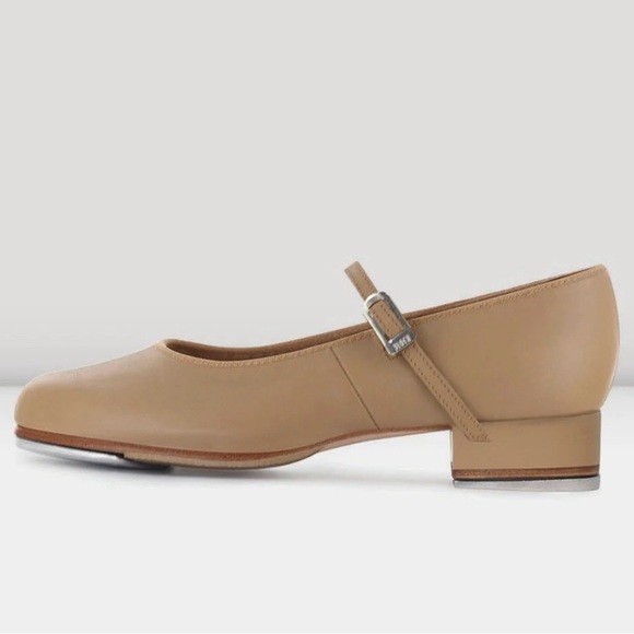 Bloch Tap on tap Leather tap shoes 10M Tan Brand new no box - Picture 2 of 9